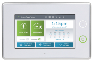 Charleston Home Security Touchscreen Keypad Panel