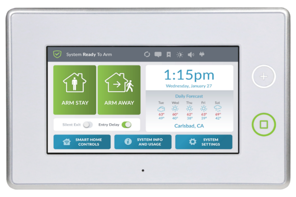 smart home keypad