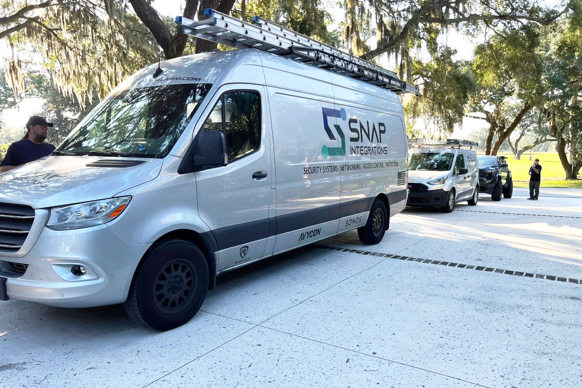 SNAP Integrations Professional Security Camera Installation In Charleston, SC